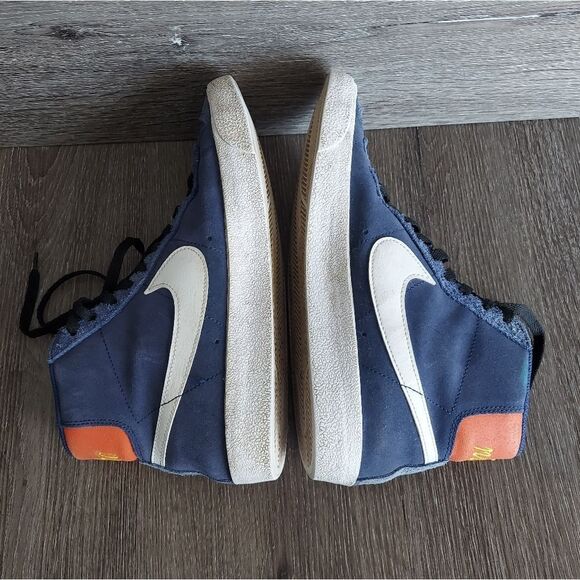 Nike Blazer Mid 77 First Use Deep Royal Blue Size 9 - Picture 7 of 13